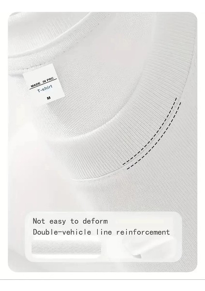 Day One Baskılı Oversize Bisiklet Yaka T-Shirt - Beyaz fırsatları