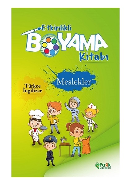 Etkinlikli Boyama Kitabı Meslekler
