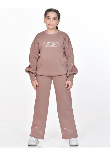 Fionna Kız Çocuk Takım Kahverengi