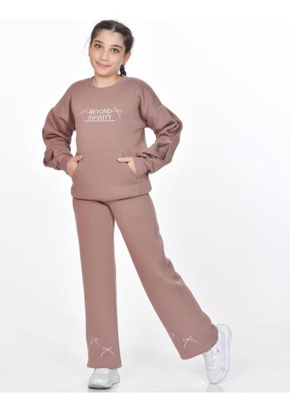 Fionna Kız Çocuk Takım Kahverengi fiyatları