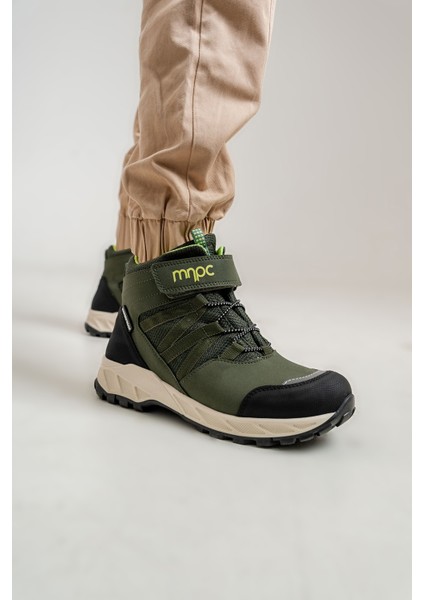 Erkek Çocuk Haki Su Geçirmez Anatomik Günlük Bot