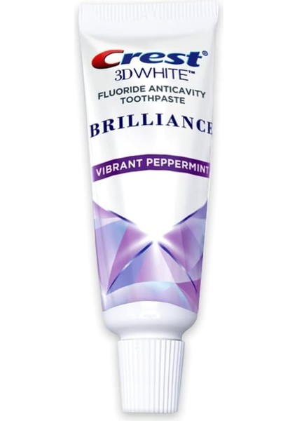 Crest 3D White Brilliance Gelişmiş Beyazlatma Teknolojisi Artı Gelişmiş Leke Koruyucu Diş Macunu, Canlı Nane, 0.85 Ons fiyatları