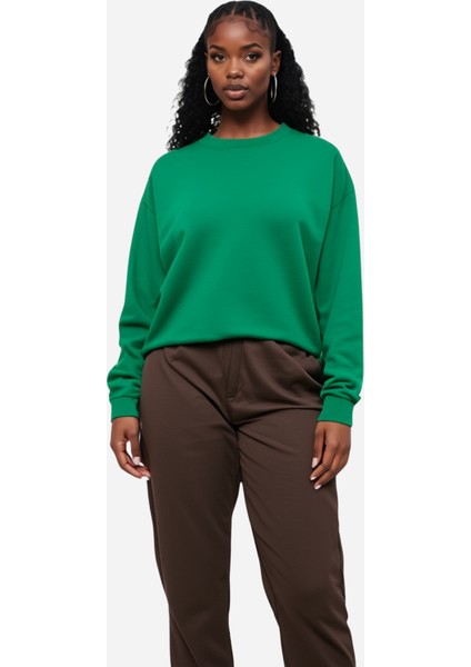 Kadın Basic Regular Sweatshirt