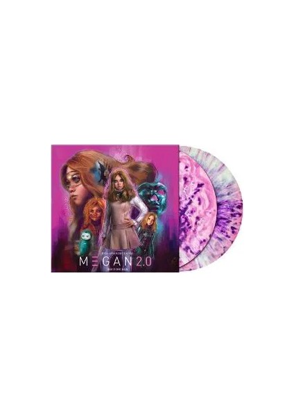 Chris Bacon - M3GAN 2.0 (O.s.t.) (Pink & White W Purple Splatter Vinyl) - Plak