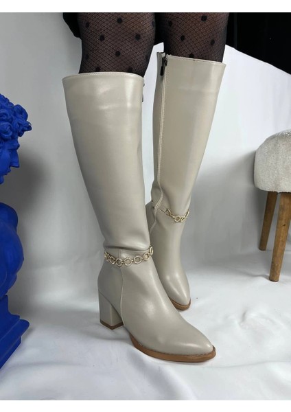 KB-505 Kuback Bej Günlük Kadın Çizme fırsatları