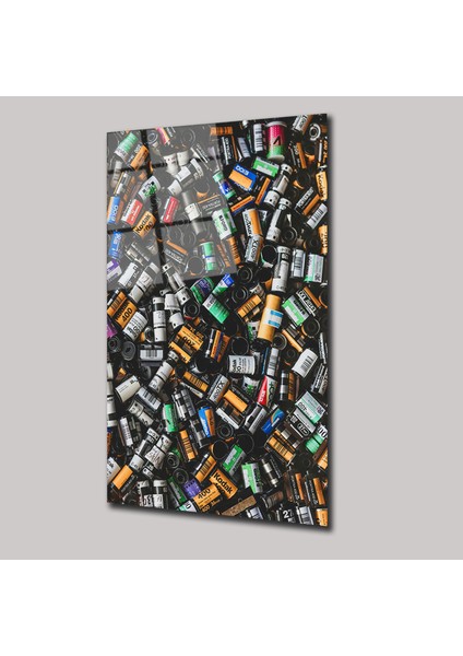 Kamera Makaraları - Cam Tablo - DEG0280