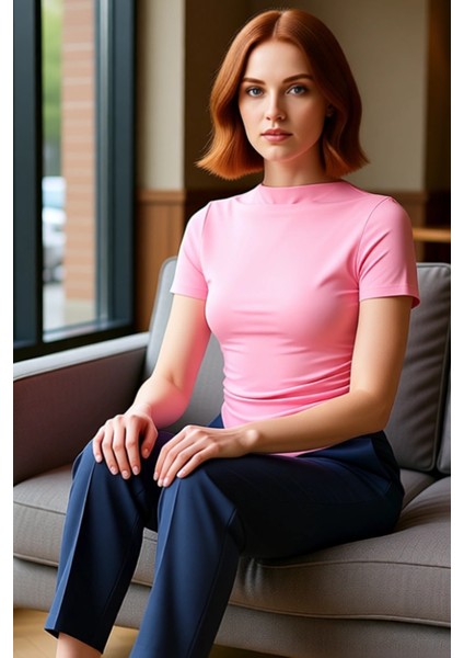 Kadınlar Için Modern Kayık Yaka Vücuda Oturan Asimetrik Detaylı Örme Bluz Kaliteli Şık Rahat fırsatları