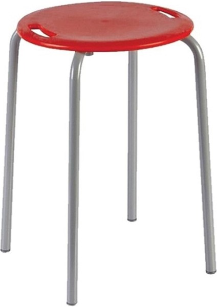 Tabure Demir Kırmızı M-KV18-04