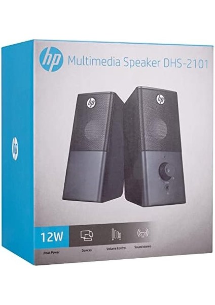 DHS-2101 2.0 Multimeya Speaker Hoparlör, Siyah fiyatları