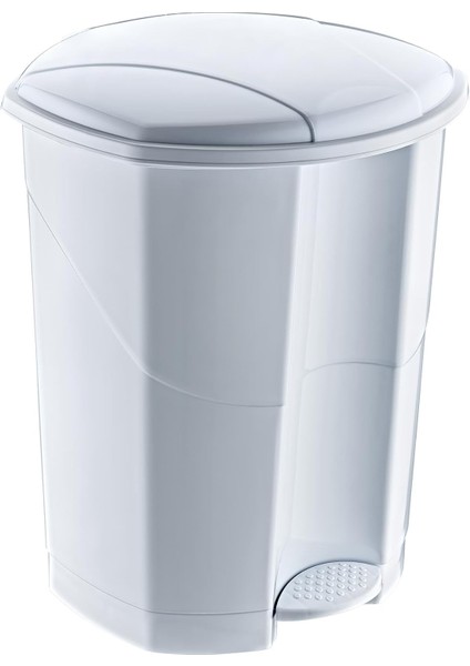 18 Lt Pedallı Çöp Kovası (10191) Gri