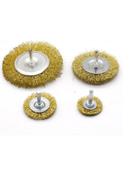 6 Parça Matkap Ucuna Takılan Pimli Tel Fırça Seti -Pas Yağ Kir Boya Yapışkan Çözücü Fırça modelleri