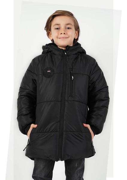 İçi Kürklü Su ve Rüzgar Geçirmez Erkek Çocuk Mont indirimleri