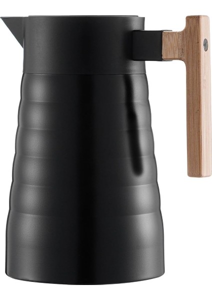 Emboss Siyah Termos 1.5 Litre