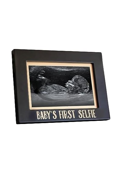 Bebeğin Ilk Selfie Sonogram Resim Çerçevesi, Cinsiyetsiz Bebek Hatırası Fotoğraf Çerçevesi, Bebek Odası Dekoru modelleri