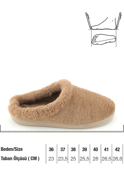 Kadın Kışlık Rahat Taban Ev Bahçe Gondol Terlik fiyatları