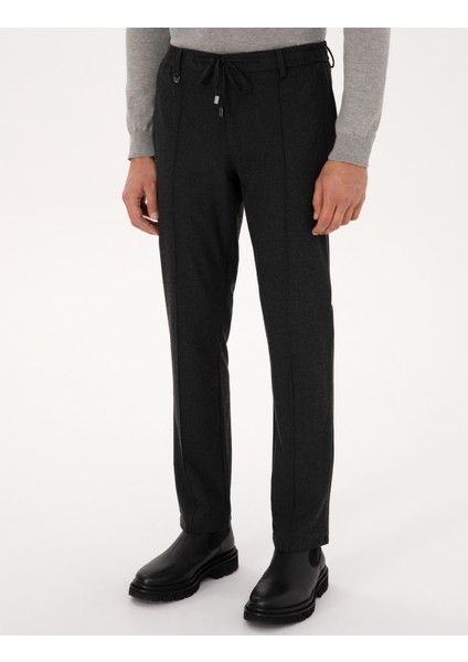 Erkek Antrasit Slim Fit Kumaş Pantolon 50313399-VR006 fiyatları