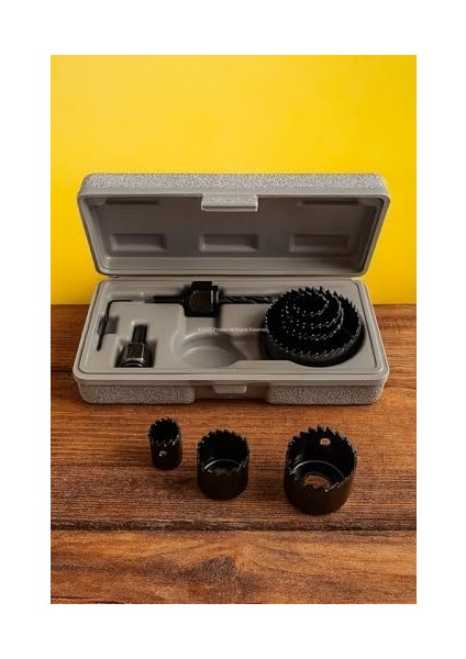 Titex Delik Açma Testere Seti, Ahşap Demiri Ağaç Delme, 19‑127 MM, Panç, Açma Takımı, Kontrplak, Plastik, Alçıpan, Mdf, Için Üstün (11 Parça) modelleri