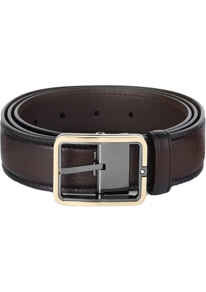 Kahverengi 35 mm Deri Kemer 131190