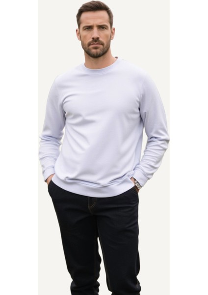 Erkek Basic Regular Sweatshirt