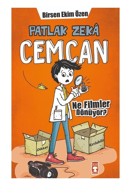 Patlak Zeka Cemcan - Ne Filmler Dönüyor (Fleksi Cilt)