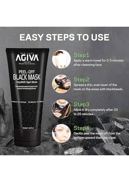 Soyulabilir Siyah Maske 150ML fiyatları