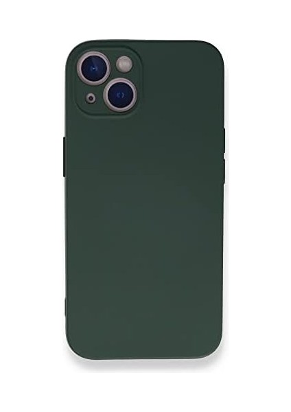 Aksesuar 14 ile Uyumlu Içi Kadife Dışı Mat Yapıya Sahip Kamera Korumalı Lansman Silikon Kılıf (Yeşil) fiyatları