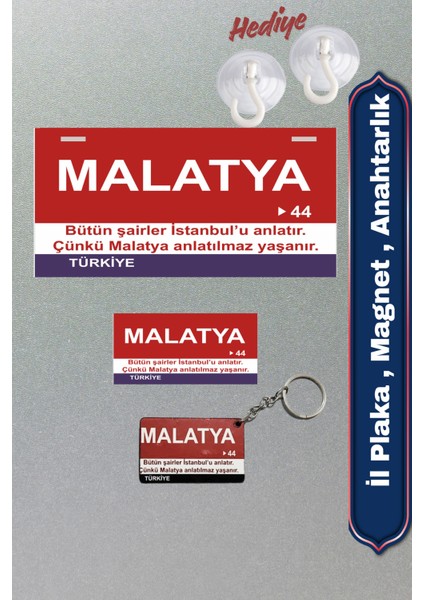 "malatya" Retro Plaka , Retro Magnet , Anahtarlık, 3mm Mdf , Ahşap Dekoratif Duvar & Araba Tabelası