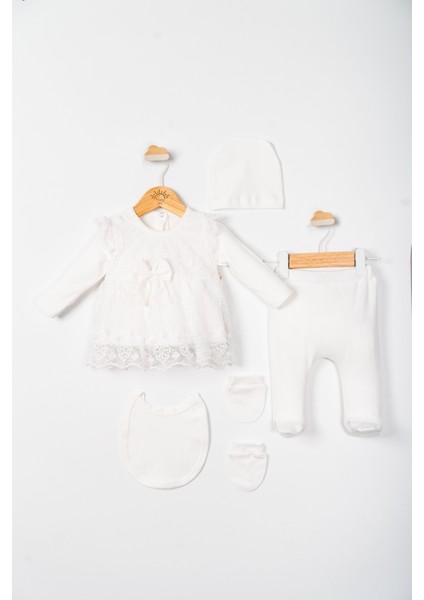 Kız Bebek Mevlütlük Hastane Çıkışı 5’li Set