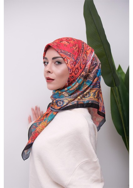 Renkli Karma Desen Dijital Soft Eşarp indirimleri