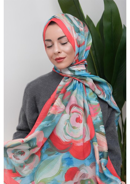 Floral Akrilik Desenli Dijital Soft Şal fiyatları