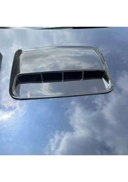 Üniversal Her Araca Uyumlu Büyük Kaput & Tavan Üstü Havalandırma Izgarası Venti Air Scoop fırsatları