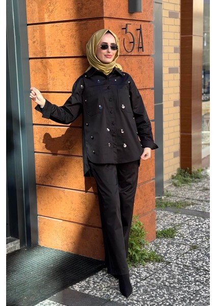 Pantolonlu Takım 26KZ1003 Siyah