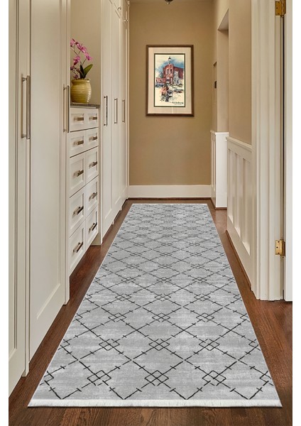 Pamuk Dokuma Taban Kaymaz Yıkanabilir Modern Yolluk Salon Yolluğu Mutfak Yolluğu Koridor Yolluğu Antre Halıları