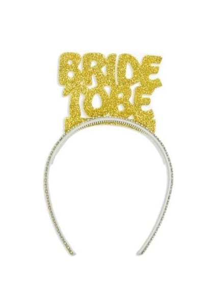 Benim Marifetlerim - Evadan Simli Taşlı Altın Bride Tobe Taç