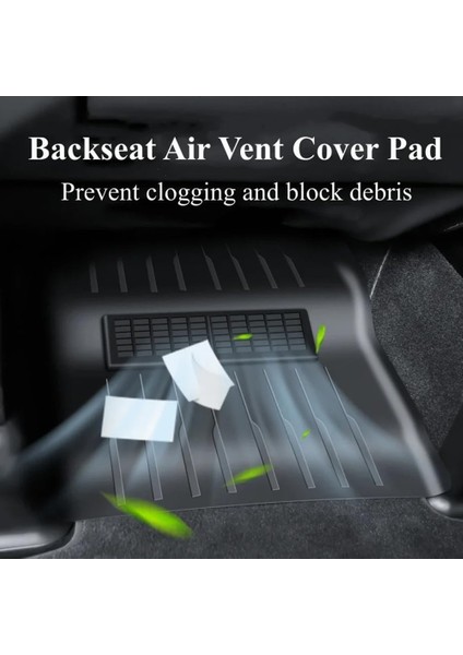 Tesla Model Y Için Uyumlu Arka Koltuk Altı Havalandırma Koruma Seti Sağ Sol Takım fırsatları