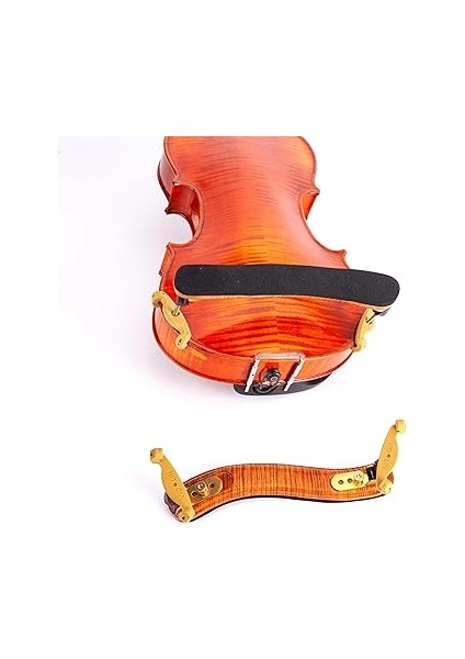 Masif Ahşap Keman Omuz Dayanağı - Katlanabilir Tasarım, 3/4 ve 4/4 Kemanlara Uyar, 12" ve 13" Viyolalar, Rahat Köpük Pedler, Yüksekliği Ayarlanabilir Bacaklar, Gençler ve Yetişkinler fiyatları