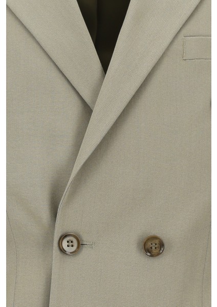 Regular Fit Pamuklu Lyocell Kruvaze Takım Elbise fırsatları