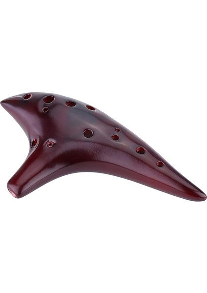 12 Delikli Seramik Okarina Flüt Alto C Flüt Dumanlı Yanık Denizaltı Tarzı Müzik Aleti, Müzik Severler ve Yeni Başlayanlar Için Müzik Notalarıyla modelleri