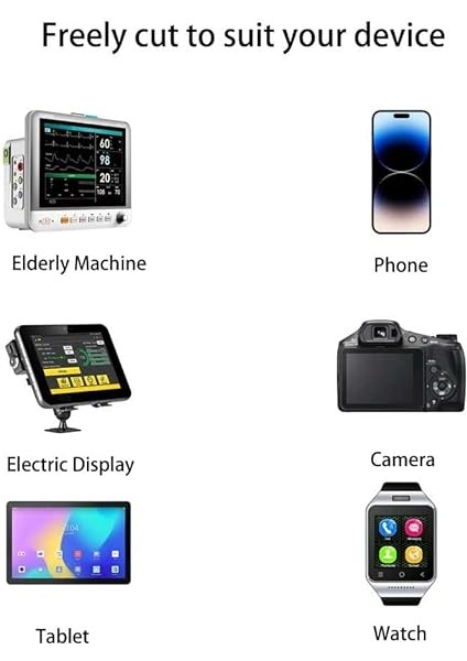 Kesilebilir Hidrojel Ekran Koruyucu 170 x 100 Mm, Esnek, Hd Netlik, Parmak Izi Bırakmaz, Yüksek Hassasiyet (3 Adet) modelleri