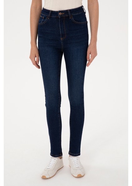 Kadın Koyu Mavi Pantolon (Jean) 50316591-DN0023 fiyatları