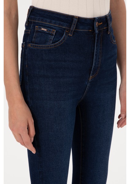 Kadın Koyu Mavi Pantolon (Jean) 50316591-DN0023 indirimleri