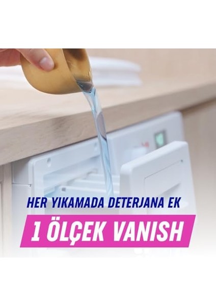 Vanish Kosla Multipower Beyazlar Için Leke Çıkarıcı ve Çamaşır Deterjanı Güçlendirici Sıvı (1 x 2000 Ml)