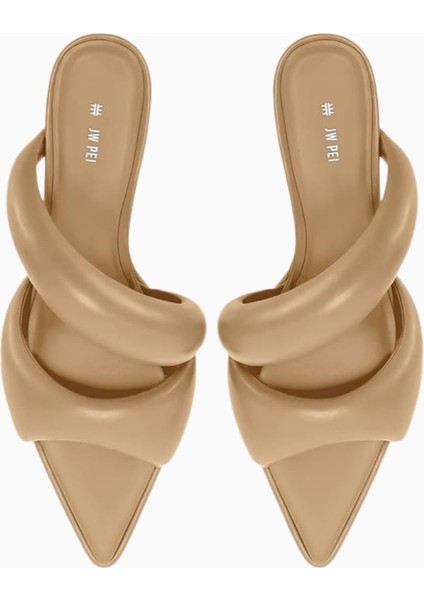 Sara Vegan Deri Kadın Mules modelleri