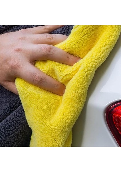 Oto Kurulama Bezi Araç Bez ve Sünger Mikrofiber Temizleme Yıkama Cam Araba Kurulama Temizlik Silme Bezleri Havlusu Profesyonel Sarı/gri modelleri