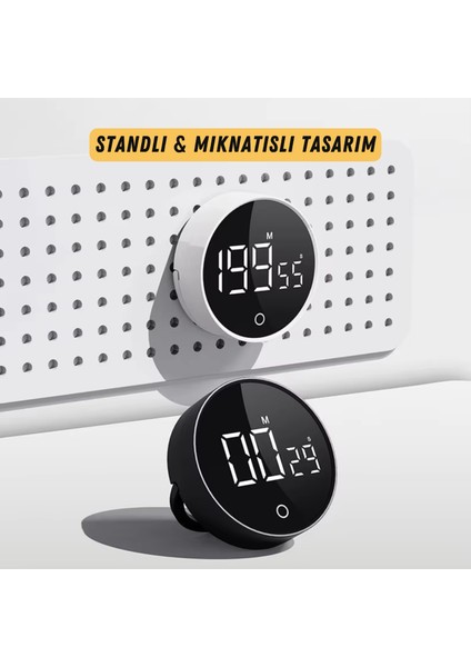 Rt-1 Mıknatıslı Zamanlayıcı, Mutfak Kronometresi, Pomodoro, Öğrenci Ders Çalışma Saati fırsatları
