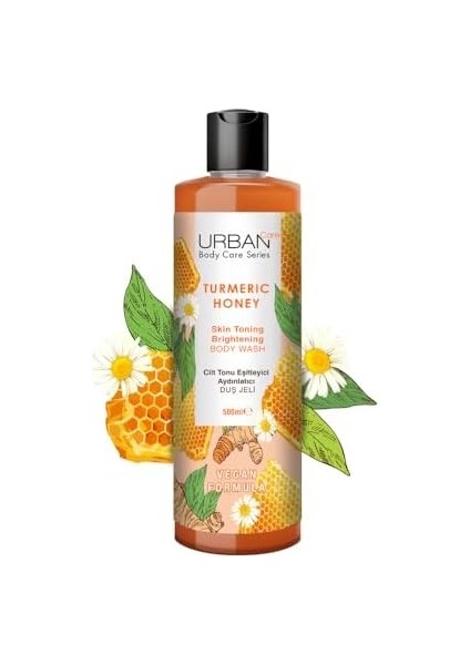 Urban Care Turmeric Honey Cilt Tonu Eşitleyici ve Aydınlatıcı Duş Jeli 500 Ml- Vegan fiyatları