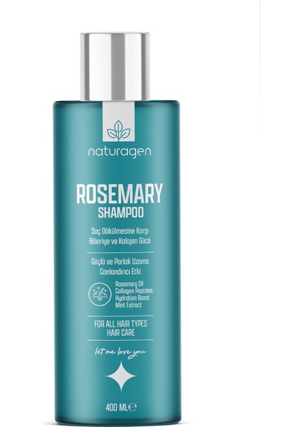 Naturagen Rosemarry Shampoo 400ML