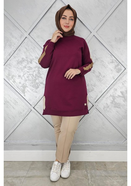 Kadın Kolları Kombinli Tesettür Tunik modelleri