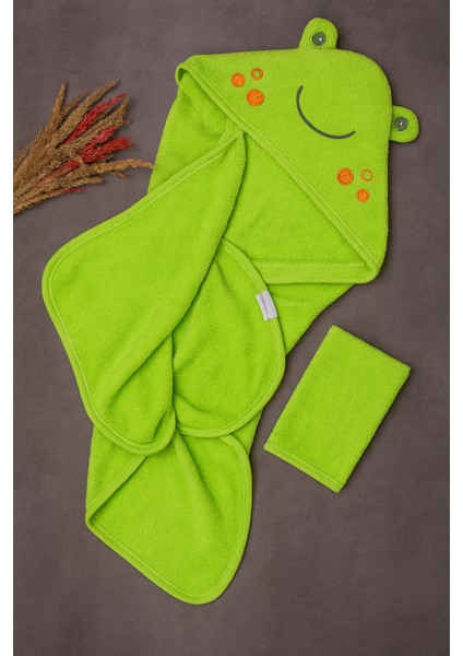 Bebek Havlu Bornoz %100 Pamuk 85*90