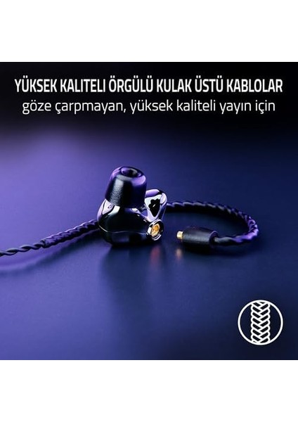 Moray - 24/7 Streaming Için Ergonomik Kulak Içi Kulaklık (Hibrit Çift Sürücü Tasarımı, Ergonomik Düz Tasarım, En Iyi Pasif Ses Yalıtımı) Siyah fiyatları